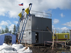 Полевая модульная геологическая обогатительная установка